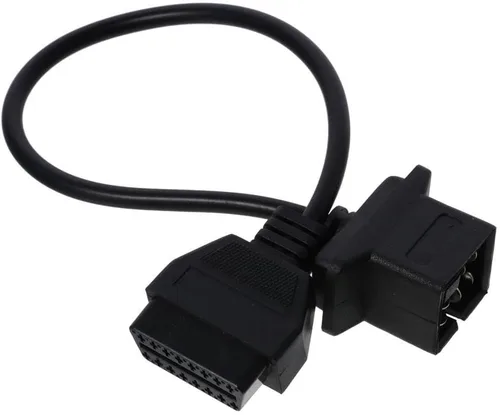Vista 2 de BYOBYO Cable adaptador de conector de herramienta de diagnóstico OBD1 a 16 pines OBD2, cable adaptador de convertidor de escáner de diagnóstico apto