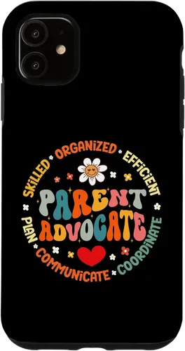 Vista 5 de iPhone 15 Parent Advocate Back to School Teacher Appreciation Week Case