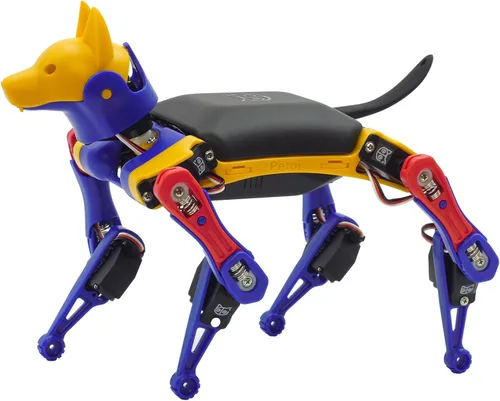 Vista 10 de Perro robot programable Petoi Bittle X V2 de aleación Servo (construcción) Kit de robot inteligente de codificación, controlado por voz, robot