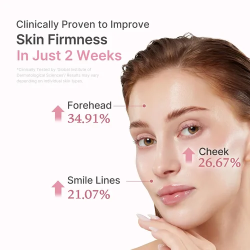 Vista 3 de medicube Salmon DNA PDRN Duo para principiantes: máscara de gel de gelatina de colágeno PDRN (4ea) y suero de péptido rosa PDRN, suero de brillo rosa