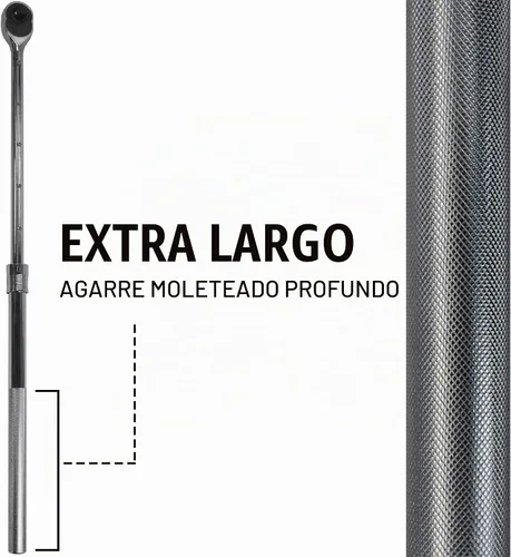 Vista 3 de EZRED MR1X - Trinquete extensible, plateado, 1 pulgada