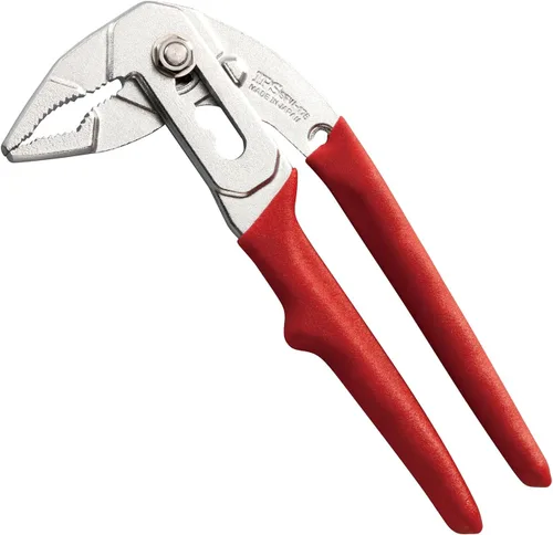 Vista 4 de IPS PLIERS SF-165 Alicates combinados moleteados con mecanismo de bloqueo de resorte integrado, cortador de alambre integrado, agarre ergonómico