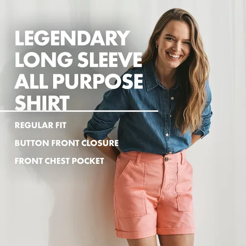 Vista 5 de Lee Camisa Legendary de manga larga con botones para mujer