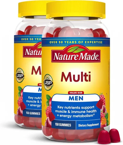 Vista 12 de Nature Made Multi for Men, Mens Multivitamins Gummies, 70 Count