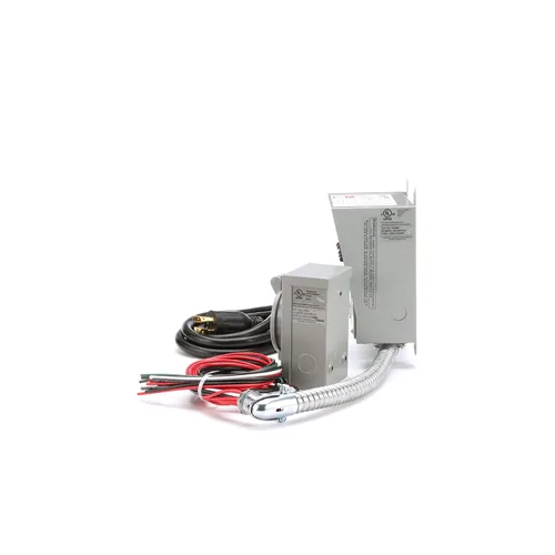 Vista 7 de Reliance Controls Corporation 31406CWK Kit de interruptor de transferencia Pro/Tran de 30 amperios y 6 circuitos para generadores (7500 vatios), gris