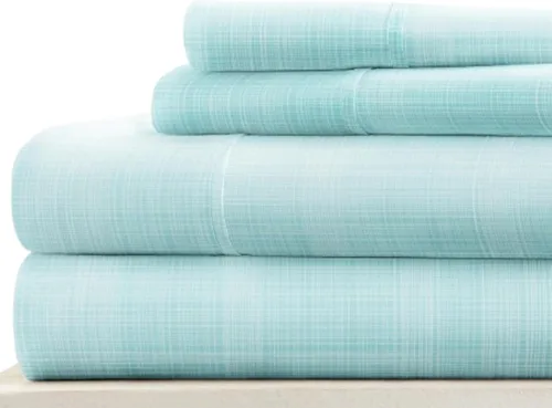 Vista 59 de Linen Market Juego de sábanas de 4 piezas tamaño matrimonial (gris claro cambray) – Duerme mejor que nunca con estas sábanas ultrasuaves y Cambray