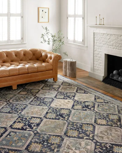Vista 11 de Loloi Jocelyn Collection JOC-07 - Alfombra de pasillo de 2 pies 3 pulgadas x 7 pies 6 pulgadas, diseño caqui/multicolor, 0.38 pulgadas de grosor