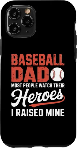Vista 29 de Baseball Dad Most People Watch Their Heroes I Raised Mine Case for iPhone 16