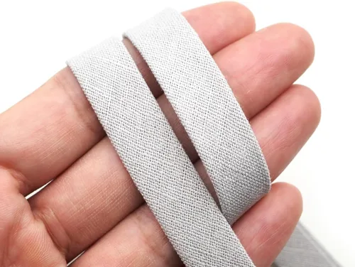 Vista 13 de CRAFTMEMORE Cinta al bies de doble pliegue de 1/2 pulgada, de lino y algodón, hecha en Japón, cinta de encuadernación para costura, dobladillo Negro