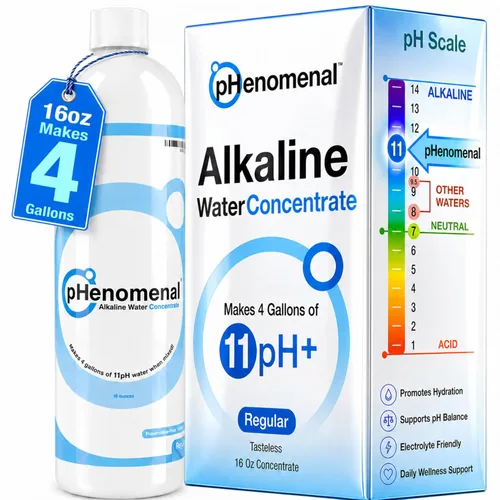 Vista 11 de Concentrado de agua alcalina fenomenal (con bomba), hace 32 galones de 11pH+, regular insípido