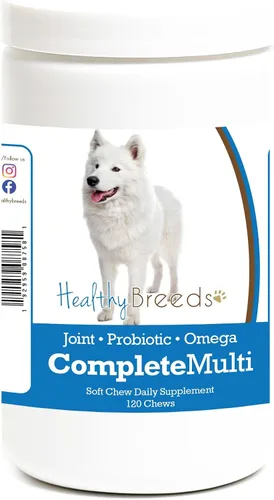 Vista 32 de Healthy Breeds Affenpinscher todo en uno multivitamínico suave masticable 120