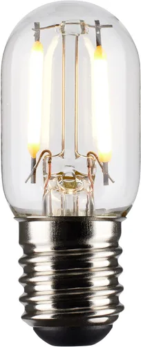 Vista 2 de Satco Bombilla LED E17 de 3 W, 3000 K, clasificación de 15000 horas, regulable