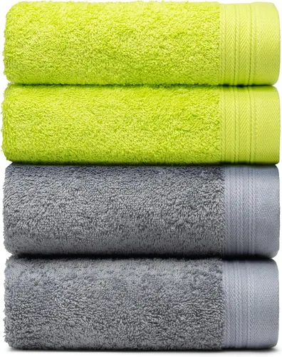 Vista 29 de Juego Premium de Toallas de 16 Toallas de Mano de 18" x 30" Color: Negro 100% Algodón 16 Toallas de Mano Ultra Suaves y Altamente Absorbentes