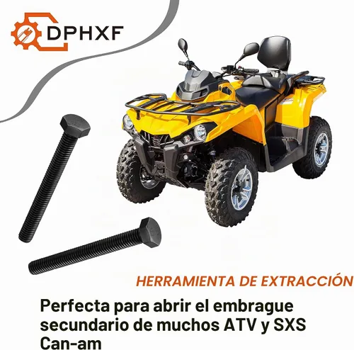 Vista 7 de Herramienta extractora de embrague de transmisión primaria y secundaria para Can-Am Commander, Maverick, Outlander, Renegade/Can-am ATV y SXS