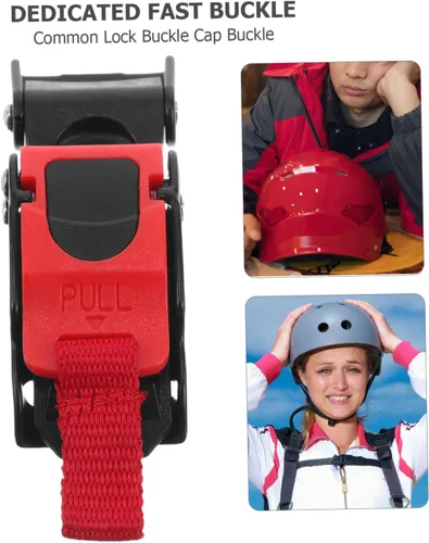 Vista 7 de LIOOBO Hebilla para motocicleta, sistema de bloqueo de liberación universal, construcción de nailon resistente, fácil de usar, cierre seguro