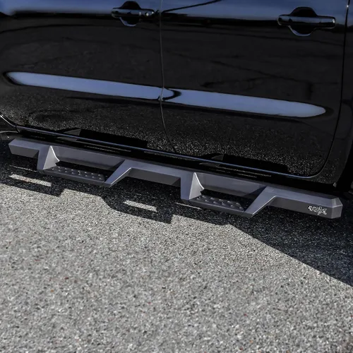 Vista 9 de Westin 2022 Nissan Frontier Crew Cab Pickup HDX Drop Nerf Step Bars - Negro texturizado (56-14215)