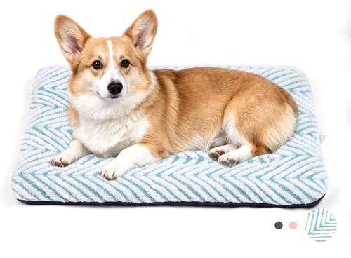 Vista 10 de Mora Pets - Cama para gatos de interior lavable, almohadilla antideslizante para jaula de perros, linda cama para perros con estrellas para perros