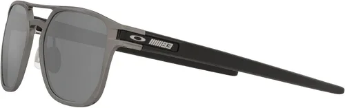 Vista 3 de Oakley Oo4128 Latch Alpha - Gafas de sol redondas de metal para hombre