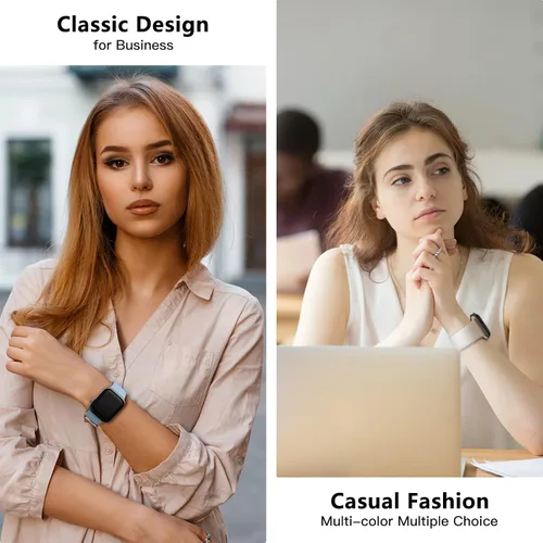 Vista 7 de Correas deportivas compatibles con Apple Watch Band de 1.496 pulgadas, 1.575 pulgadas, 1.614 pulgadas, 1.654 pulgadas, 1.732 pulgadas, 1.772