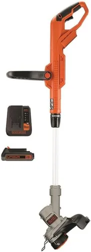Vista 2 de Black+Decker LST300 - Cortadora y cortadora de bordes de litio de 12 pulgadas / 30.48 cm., 20 V