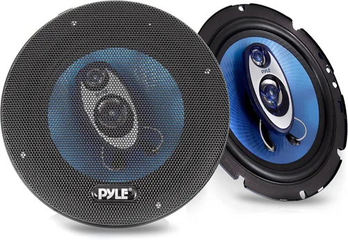 Vista 8 de Pyle Sistema de altavoces de sonido de tres vías de 6.5 pulgadas - 180 W RMS/360 W de manejo de potencia con impedancia de 4 ohmios y tweeter