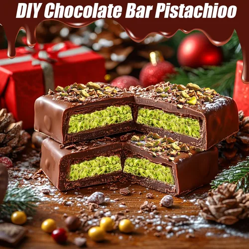 Vista 3 de AIERSA Moldes cuadrados de silicona para chocolate, 2 moldes de barra de chocolate profundo de 1 pulgada para bricolaje de 2.5 x 2.5 x 1 pulgada