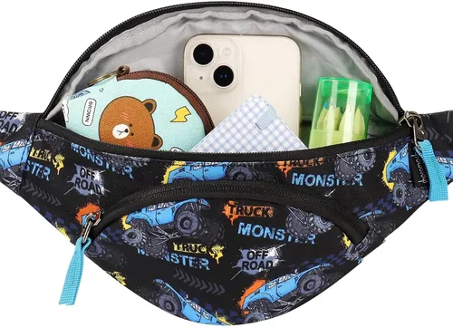 Vista 6 de Choco Mocha Riñonera para niños, Bola azul, Niños