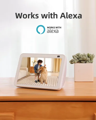Vista 6 de Noorio Cámara de seguridad para interiores, 2K y 4K Pan-Tilt 360° View WiFi Cámaras para monitor de bebé, cámara de detección de movimiento