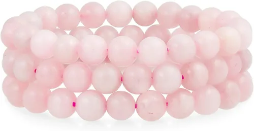 Vista 51 de Bling Jewelry Juego de 3 pulseras elásticas unisex apilables con cuentas redondas de 0.315 pulgadas para mujeres, adolescentes y hombres, multihebra