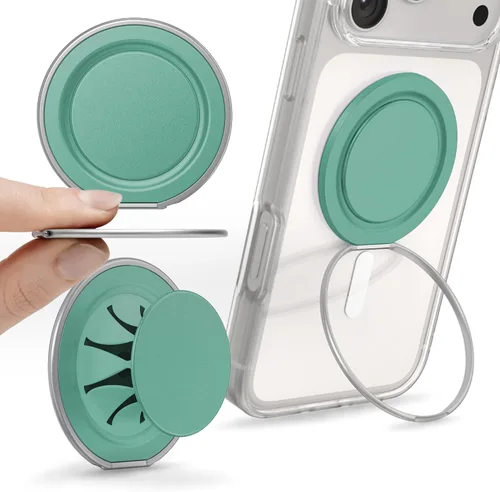 Vista 20 de PopSockets Agarre Low-Pro para MagSafe, perfil delgado, color negro