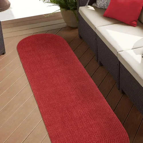 Vista 62 de Superior Alfombra de área para interiores y exteriores, decoración de suelo trenzada reversible para sala de estar, cocina, patio, porche delantero