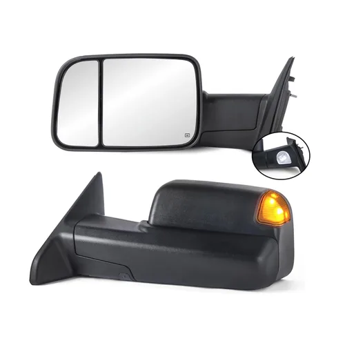 Vista 8 de MOSTPLUS Espejo calefactable eléctrico del lado izquierdo del conductor compatible con Ram 1500 2500 3500/2019-2023 Ram 1500 Classic 2009-2018