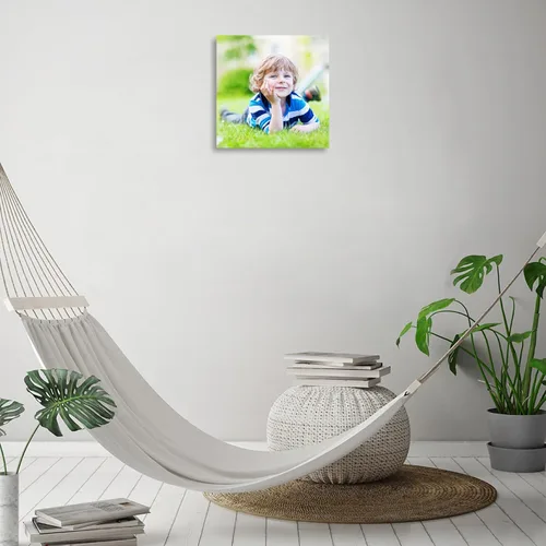 Vista 3 de Impresión personalizada de foto a lienzo, impresiones de lienzo enmarcadas personalizadas con tus fotos personalizadas para dormitorio, sala