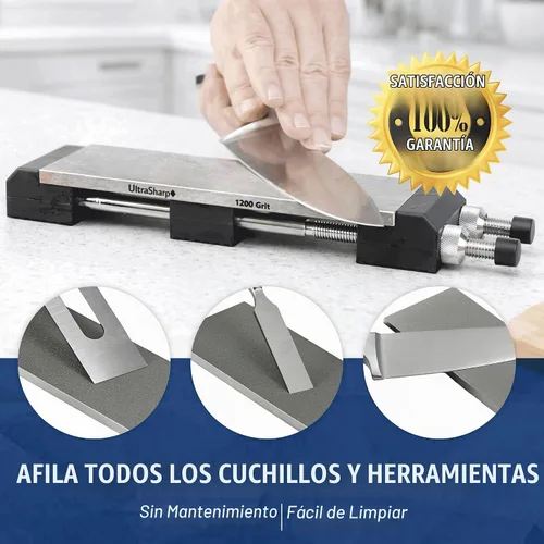 Vista 3 de Ultra Sharp Set Piedra de afilar de diamante – 8 x 3 Grano Grueso/medio/extra fino