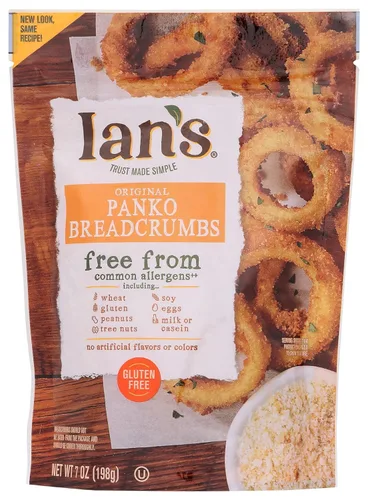 Vista 4 de Ians Natural Foods Pan rallado Panko Gf Org Paquete de 6