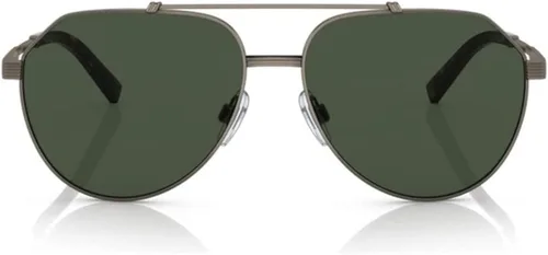 Vista 2 de Dolce & Gabbana Gafas de sol DG 2288 13359A Bronce Verde Oscuro Polar, Varios