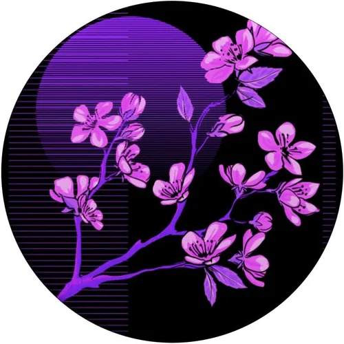 Vista 3 de PopGrip intercambiable de flores de cerezo japonés Sakura Sintonal de onda de vapor