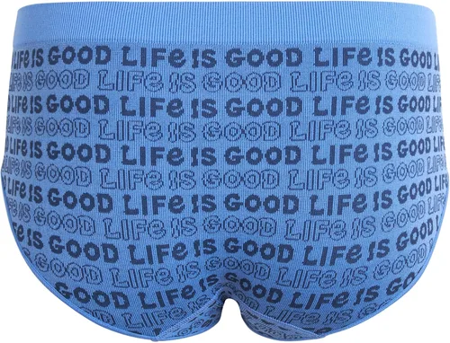 Vista 5 de Life is Good Ropa interior para mujer - Calzoncillos hipster sin costuras (paquete de 3)