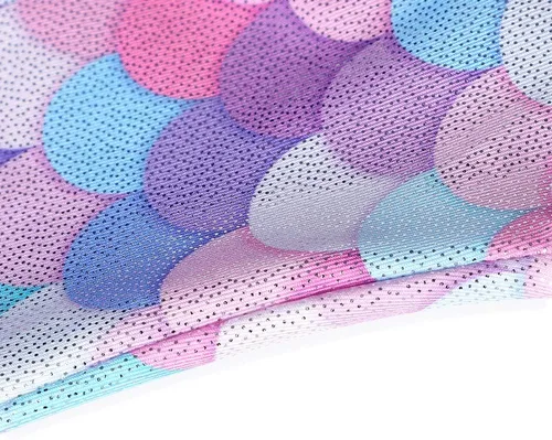 Vista 5 de Leotardos de gimnasia para niñas, mallas de baile para niñas pequeñas, ropa de baile atlética y brillante con diseño de sirena, unicornio