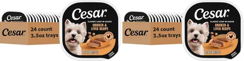 Vista 26 de Cesar Classic Loaf in Sauce - Alimento húmedo para perros, tocino y huevo