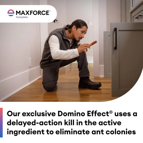 Vista 8 de Maxforce - Cebo granular completo para insectos de 4 libras, para uso en interiores y exteriores, matanza retardada para control de colonias, eficaz