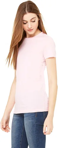 Vista 3 de Bella + Canvas Favorite Camiseta (6004), Rosado