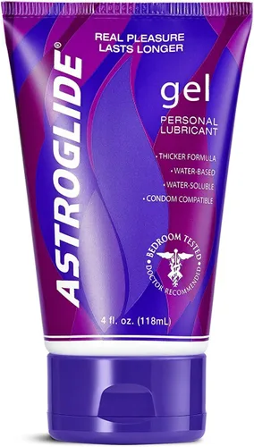 Vista 2 de Astroglide Tubo lubricante de gel de 4 oz (paquete de 6)