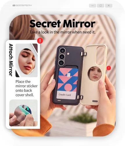 Vista 91 de GOOSPERY Parachoques magnético para puerta compatible con Galaxy S9 Plus, tarjetero tipo billetera con cierre automático por iman, funda protectora