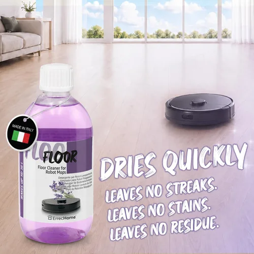 Vista 6 de ERRECOM - Limpiador concentrado para mopa de suelo robot de 16 onzas líquidas (16.9 fl oz), dilución 1:60 que hace hasta 8 galones