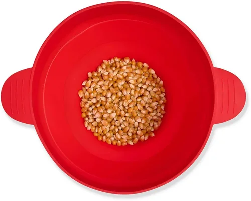 Vista 3 de HIC Kitchen Máquina para hacer palomitas de maíz para microondas, silicona