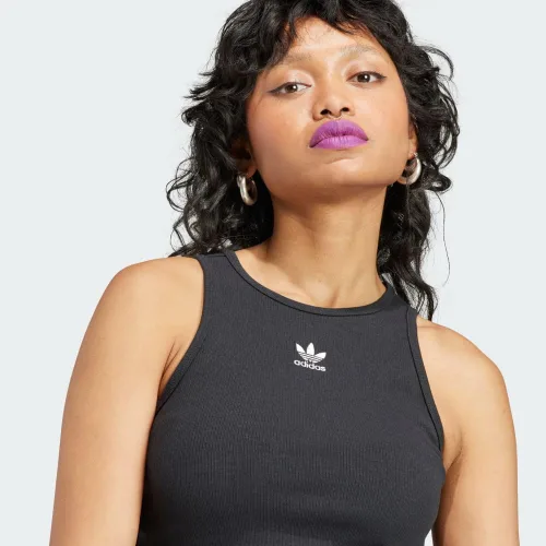 Vista 6 de adidas Originals Camiseta sin mangas acanalada Essentials para mujer