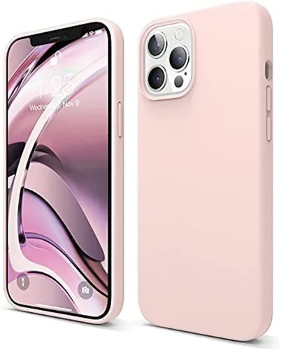 Vista 15 de elago - Carcasa de silicona líquida para iPhone 12 Mini, color negro Full Body Protective Cover, Shockproof, Slim Fit, Anti-Scratch Soft