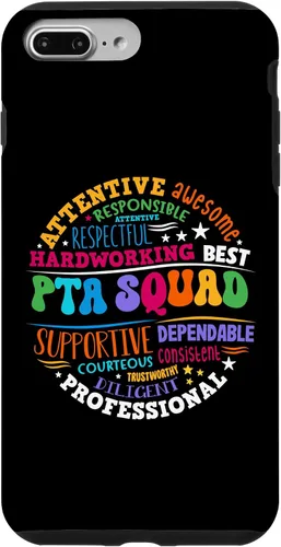 Vista 12 de iPhone 16 Parents Teacher Association Team Supporter PTA Squad Case