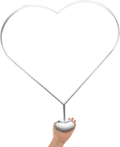 Vista 4 de LABRIMP Kit de soporte para globos, soportes de arco de corazón para decoración de bodas, kit de columna de globos pastel para fiesta